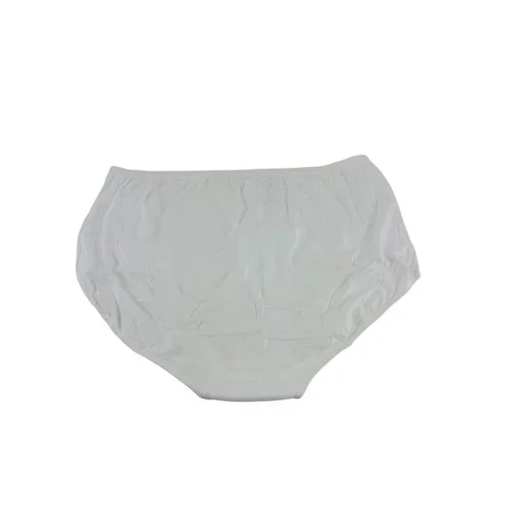 Women's Briefs Underwear Panties Hanes White 3-Pair 100% Cotton Sz.11/4XL - Picture 4 of 4